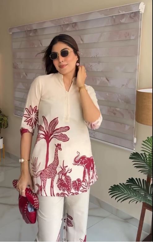 Flamezia Dream Kurti & Pant Set