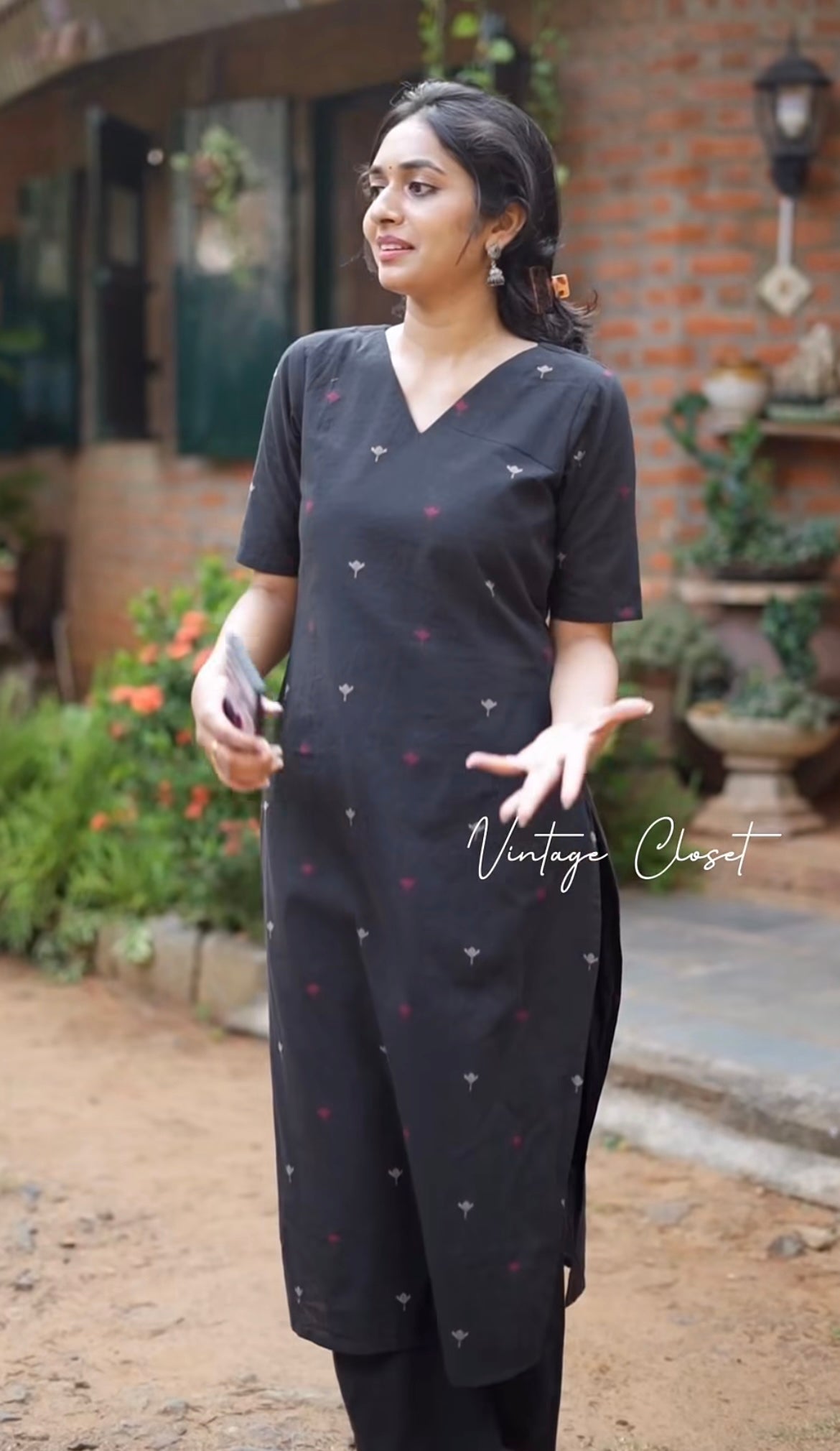 Women Printed Kurti With Pant Set