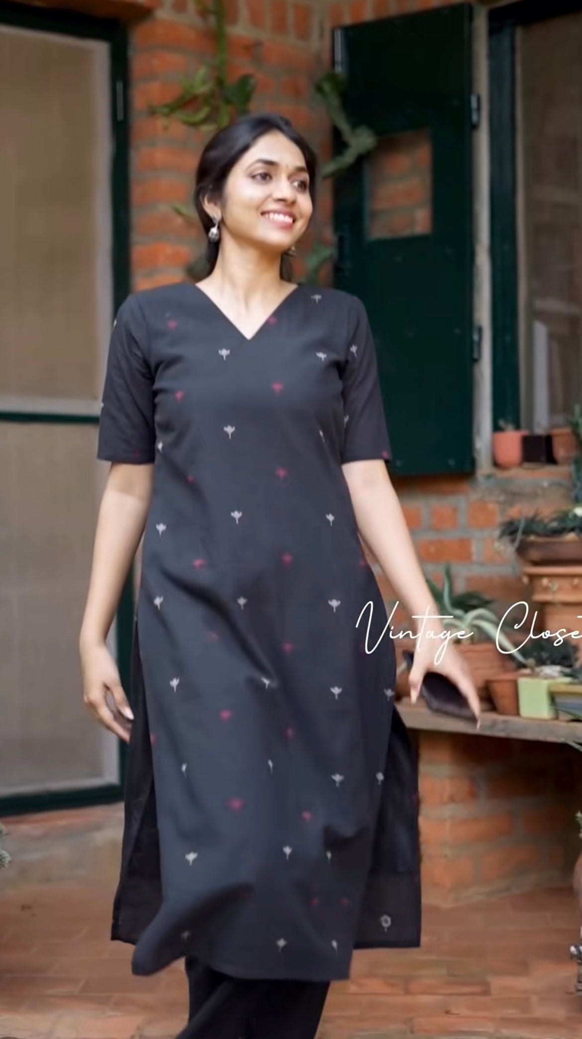 Women Printed Kurti With Pant Set