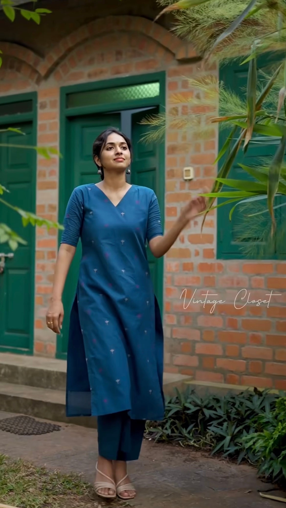 Women Printed Kurti With Pant Set