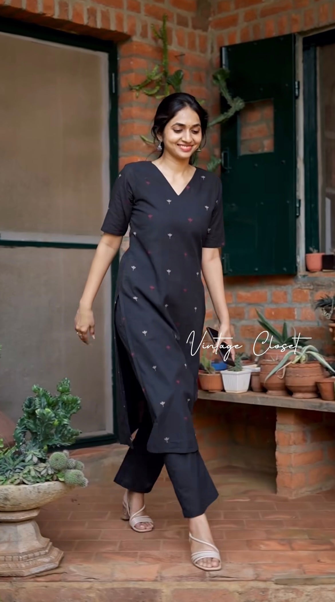 Women Printed Kurti With Pant Set