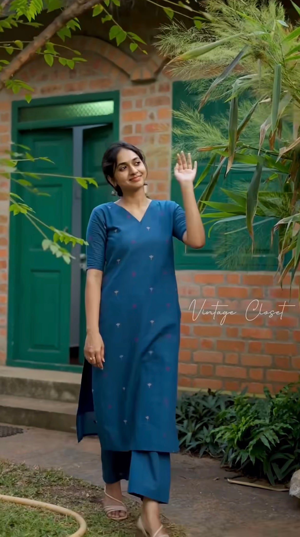 Women Printed Kurti With Pant Set