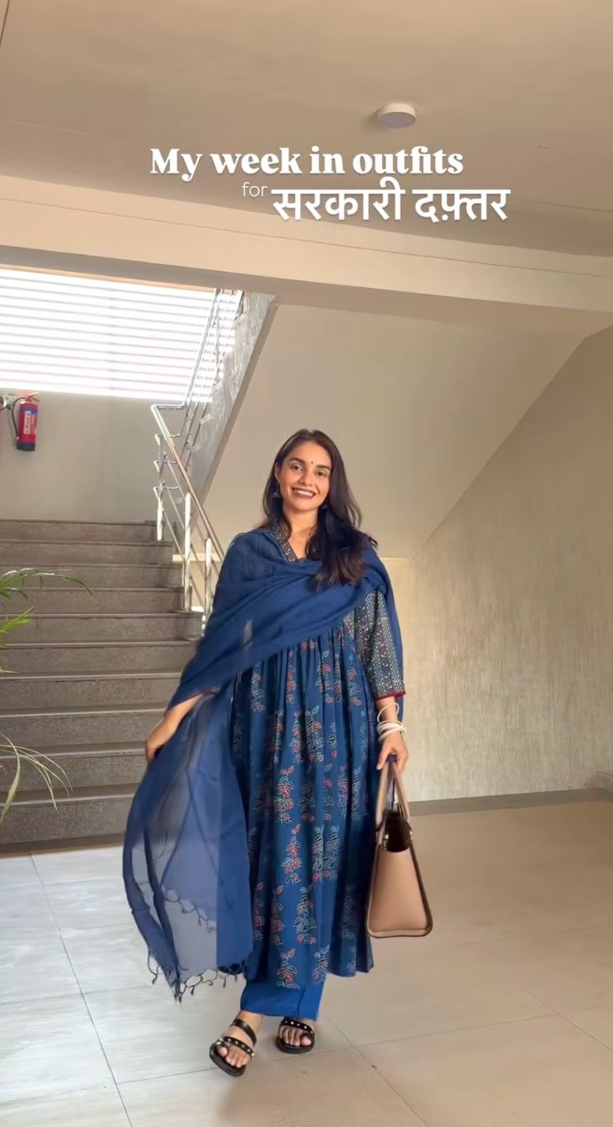 Women's Cotton Printed Kurta with Pant & Dupatta