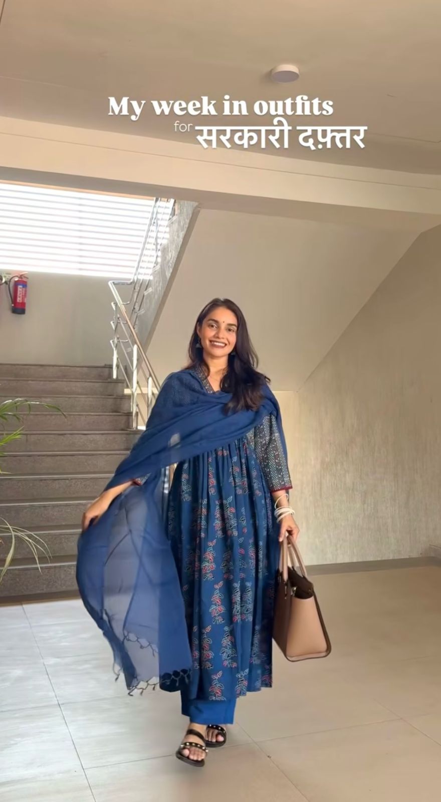Women's Cotton Printed Kurta with Pant & Dupatta