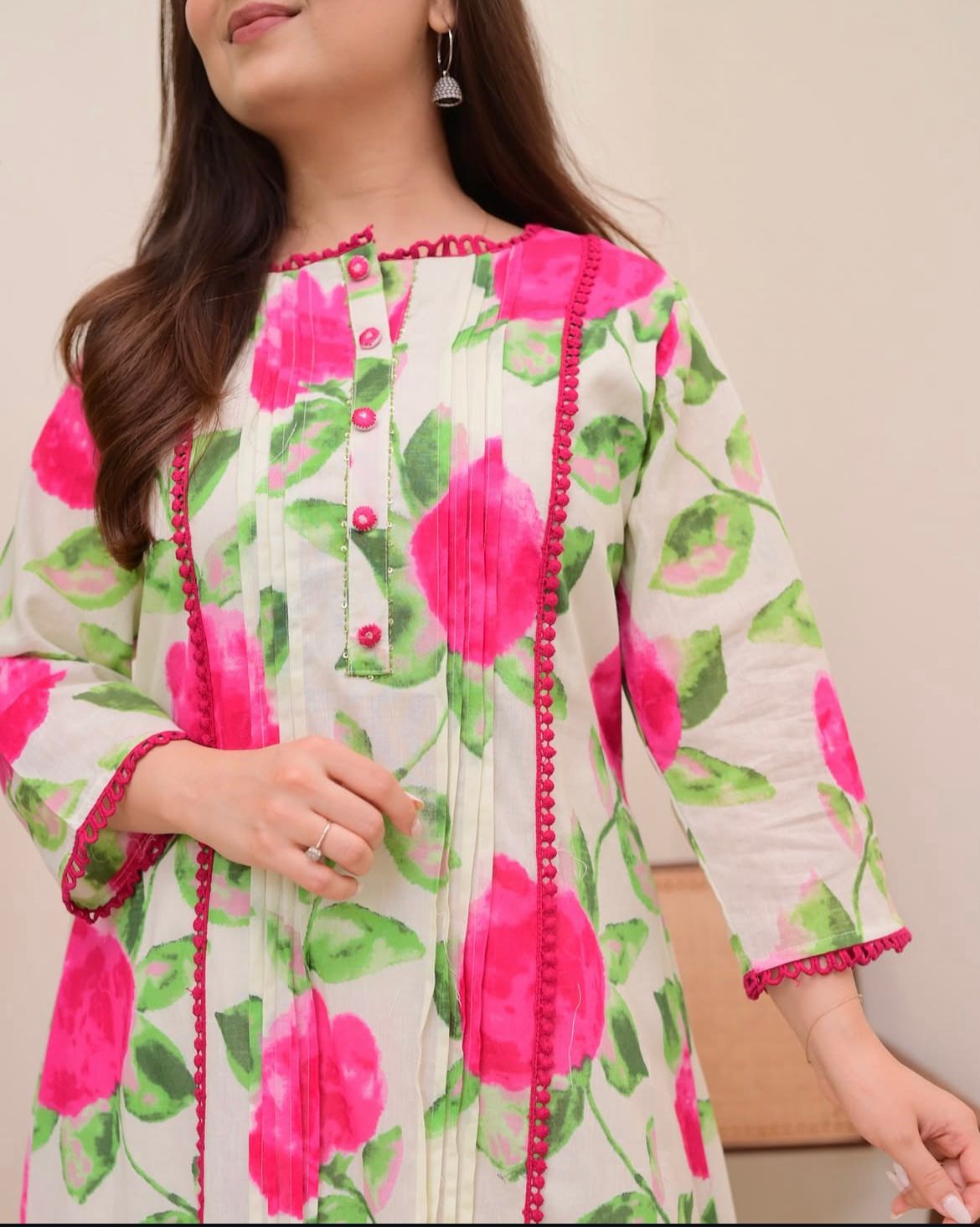 Everyday Wear Cotton Aline Kurta Sets