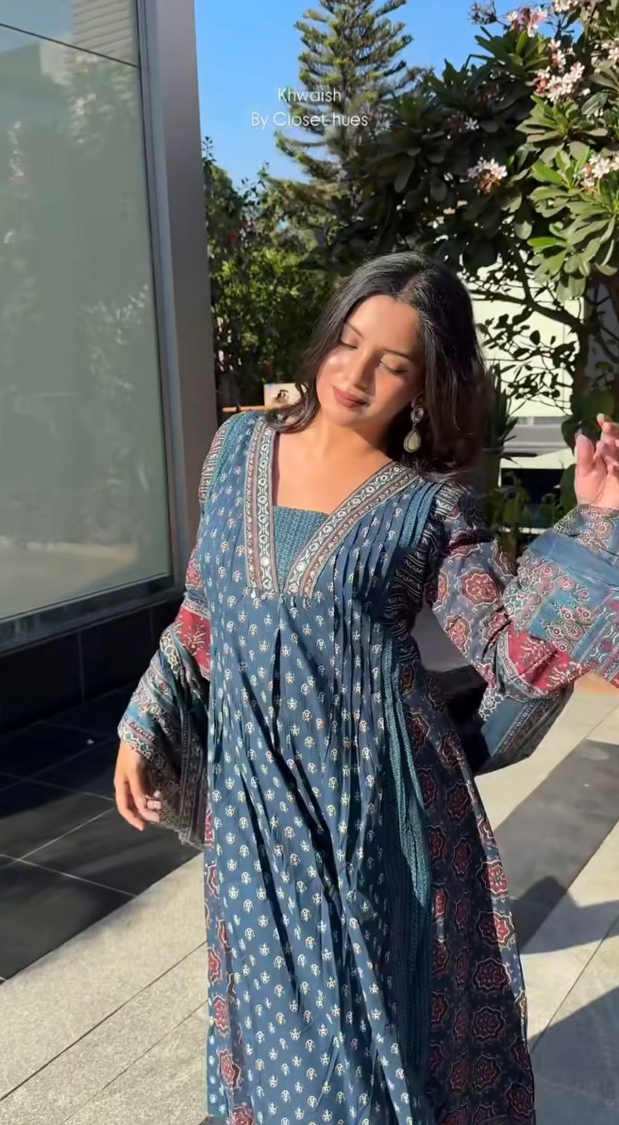 Women Cotton Printed Kurta Pant With Dupatta