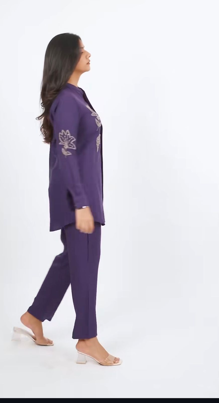 Flamezia Women Cotton Long Co-Ord Sets