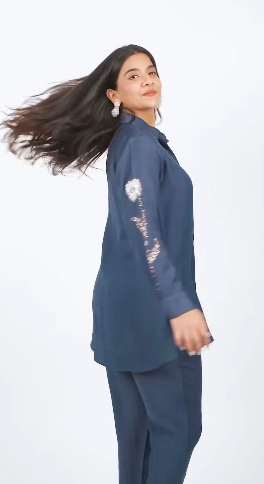 Flamezia Women Cotton Long Co-Ord Sets