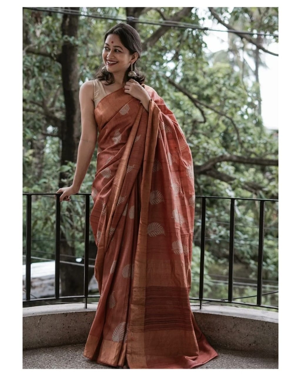 Cotton Saree With Unstitched Blouse