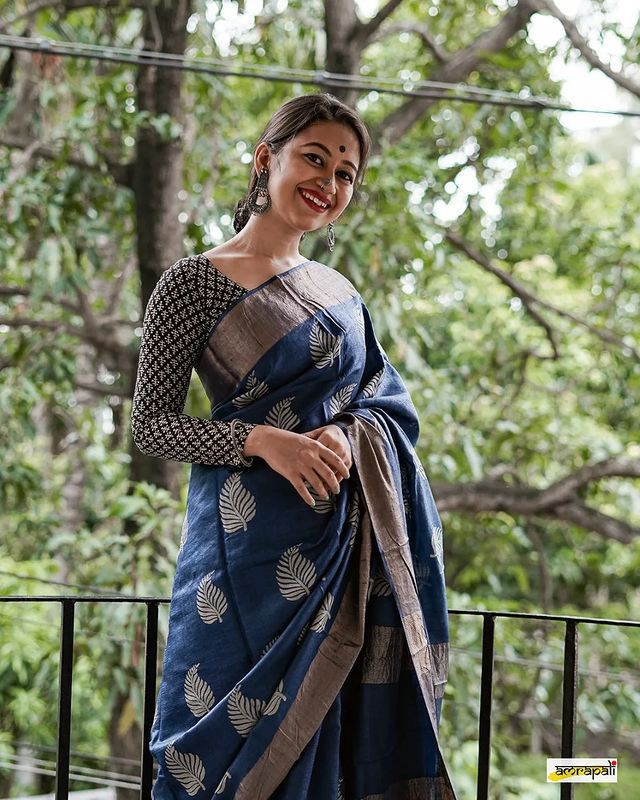 Cotton Saree With Unstitched Blouse